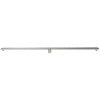 ALFI brand ABLD59C-BSS 59" Brushed Stainless Steel Linear Shower Drain with Groove Holes