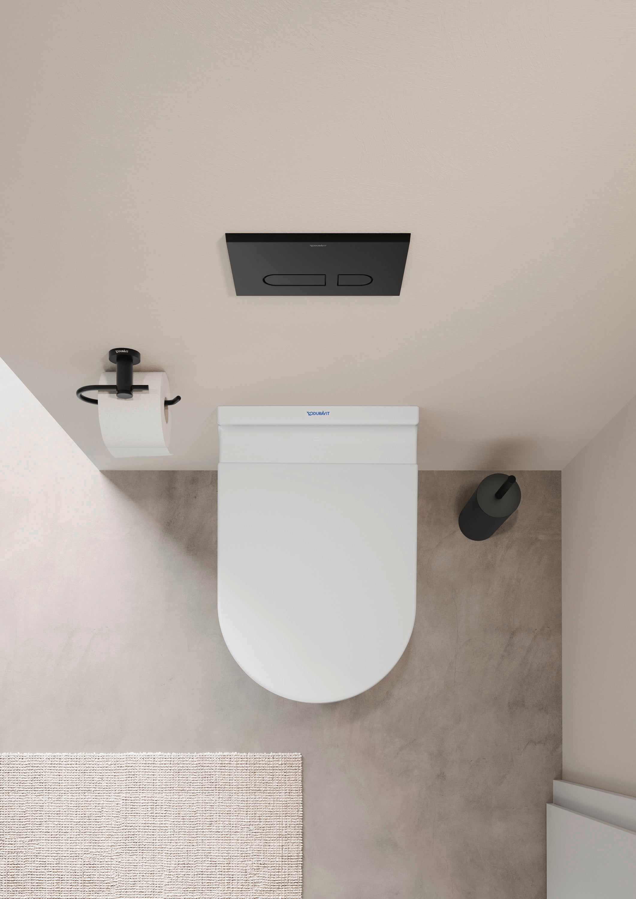 Starck 3 Elongated Slow Close Toilet Seat in White