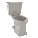 TOTO Promenade II Two-Piece Elongated 1.28 GPF Universal Height Toilet with CEFIONTECT, Bone, Vitreous China, CST404CEFG#03