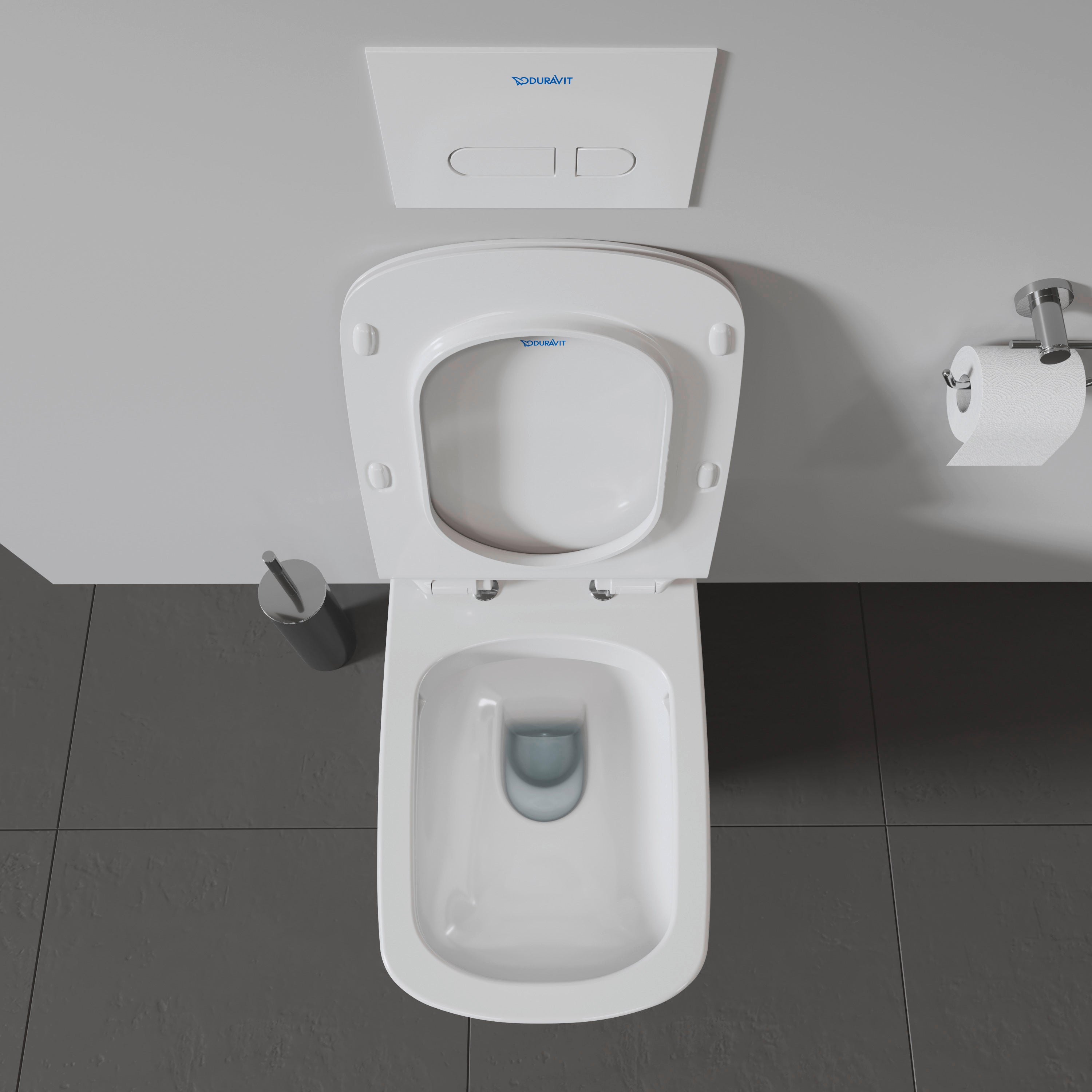 DuraStyle Elongated Slow Close Toilet Seat in White