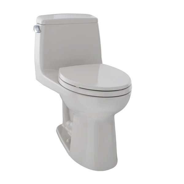 TOTO UltraMax One-Piece Elongated 1.6 GPF Toilet, Sedona Beige, Vitreous China, MS854114S#12