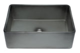 ALFI brand 30" Fireclay Farmhouse Sink, Concrete, ABCO3020SB