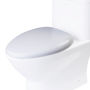 Alternate Image for EAGO Plastic, White, R-346SEAT Replacement Soft Closing Toilet Seat for TB346