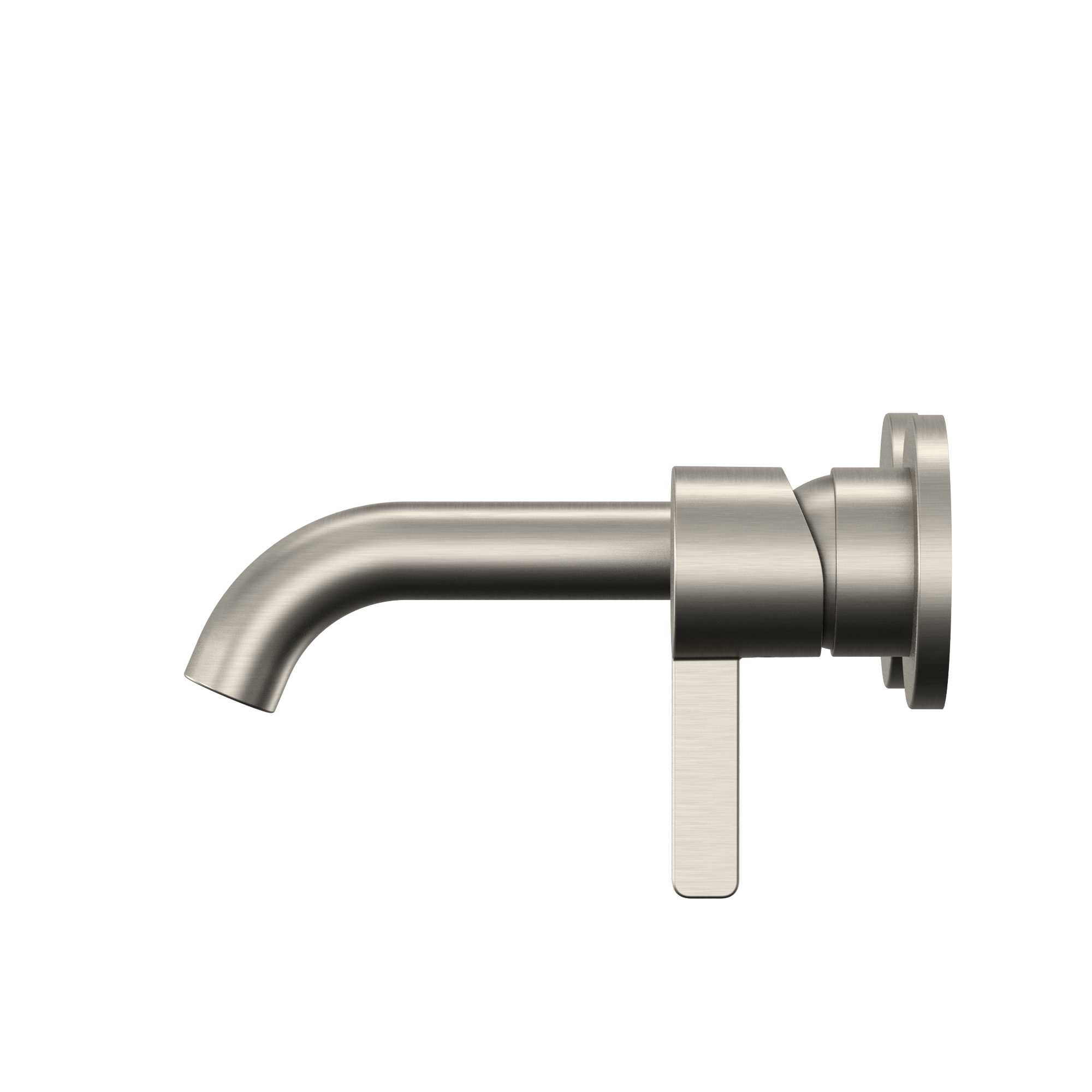 TOTO GF 1.2 GPM Wall-Mount Single-Handle Bathroom Faucet with COMFORT GLIDE Technology, Brushed Nickel, Brass, TLG11307U#BN