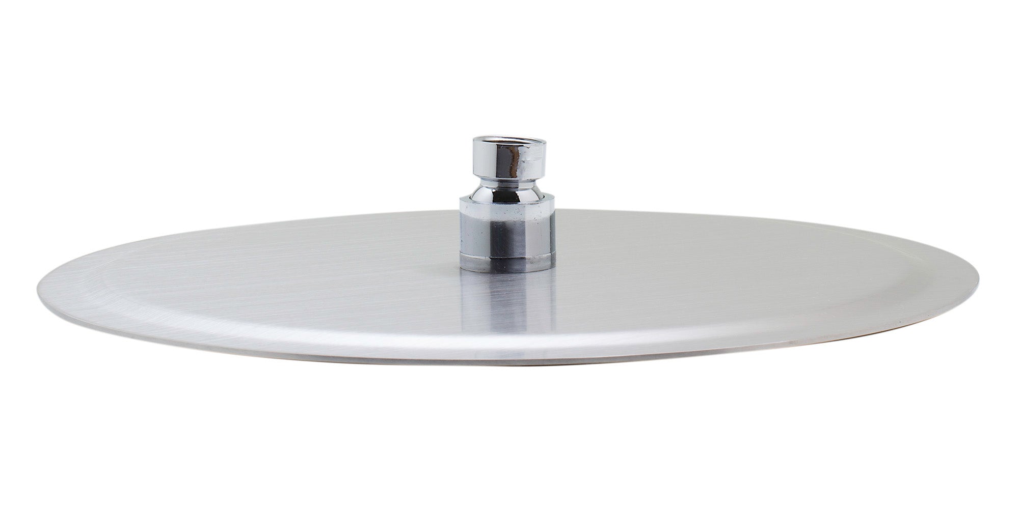 ALFI brand RAIN12R-BSS Solid Brushed Stainless Steel 12" Round Ultra Thin Rain Shower Head