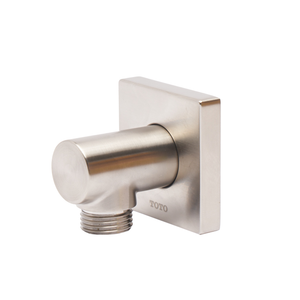 Alternate Image for TOTO Wall Outlet for Handshower, Square, Polished Nickel, Brass, Brushed Nickel, TBW02013U#BN