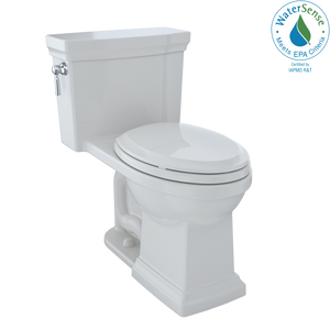 Alternate Image for TOTO Promenade II One-Piece Elongated 1.28 GPF Universal Height Toilet with CEFIONTECT, Colonial White, Vitreous China, MS814224CEFG#11