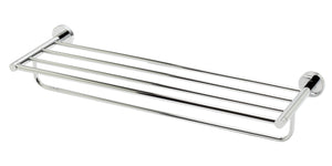 Alternate Image for ALFI brand AB9538-PC Polished Chrome 26 inch Towel Bar & Shelf Bathroom Accessory, Brass