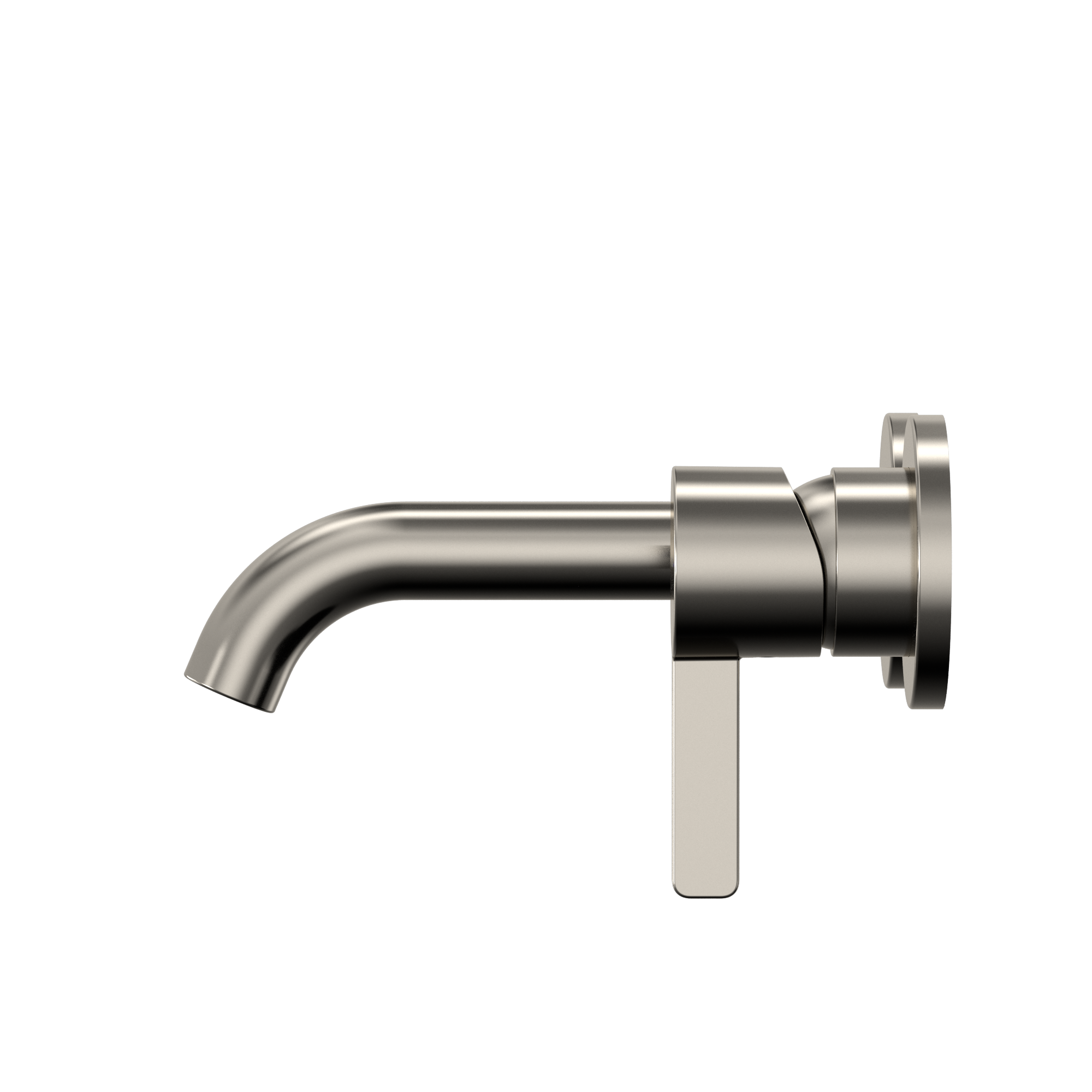 TOTO GF 1.2 GPM Wall-Mount Single-Handle Bathroom Faucet with COMFORT GLIDE Technology, Polished Nickel, Brass, TLG11307U#PN