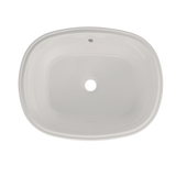 TOTO Maris 20-5/16" x 15-9/16" Oval Undermount Bathroom Sink with CEFIONTECT, Colonial White, Vitreous China, LT481G#11