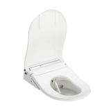 TOTO RW WASHLET+ Ready Electronic Bidet Toilet Seat with Auto Flush Ready Cotton White, Plastic, SW4547AT60#01