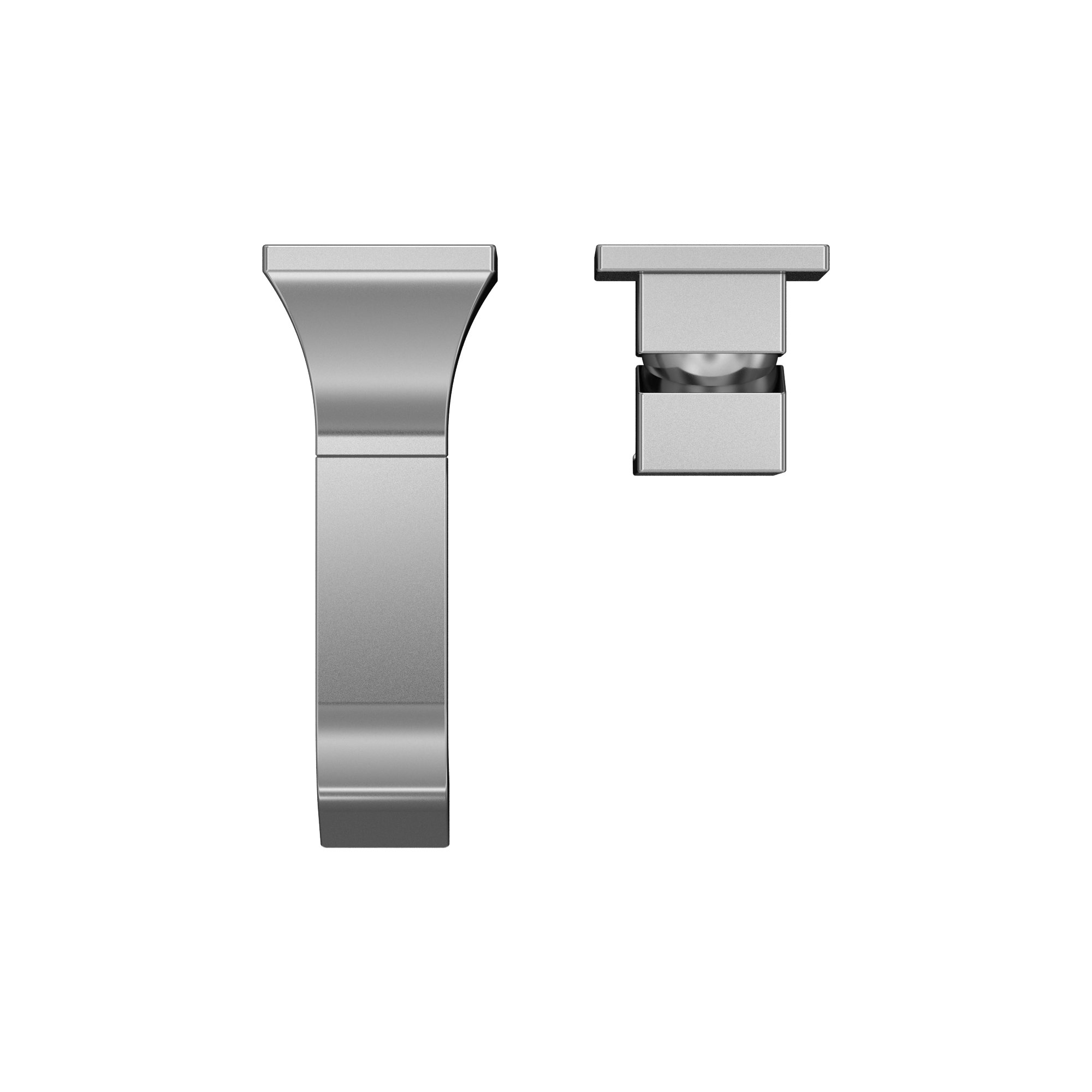 Alternate Image for TOTO GC 1.2 GPM Wall-Mount Single-Handle Bathroom Faucet with COMFORT GLIDE Technology, Polished Chrome, Brass, TLG08307U#CP