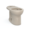 TOTO Drake Round TORNADO FLUSH Toilet Bowl with CEFIONTECT, Bone, Vitreous China, C775CEFG#03