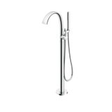 TOTO ZN Single-Handle Freestanding Tub Filler Faucet with 1.75 GPM Handshower, Brushed Nickel, Brass, TBP01301U#BN