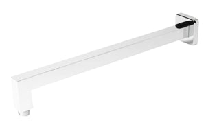 Alternate Image for ALFI brand ABSA16S-PC Polished Chrome 16" Square Wall Shower Arm, Brass