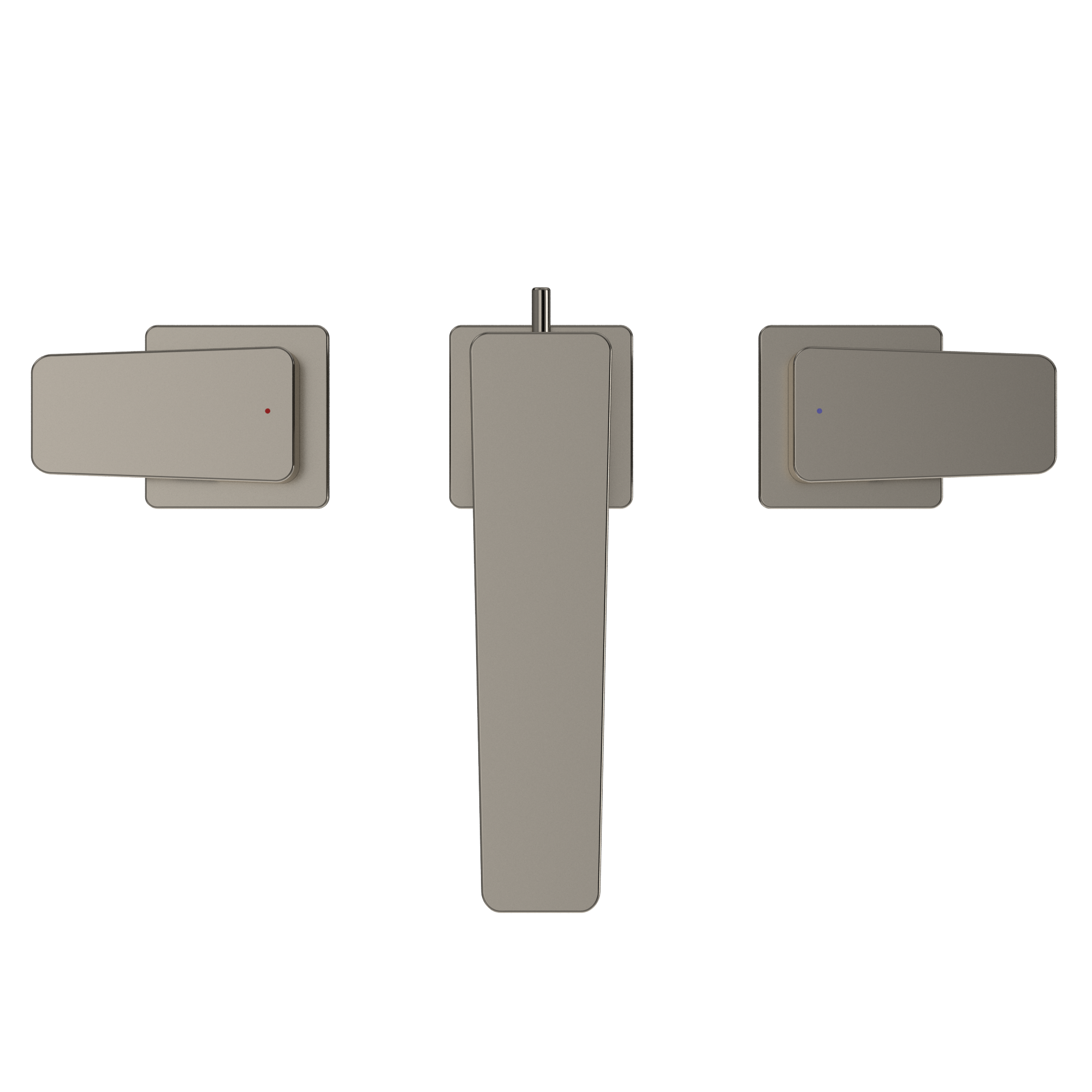 TOTO GE 1.2 GPM Two Handle Widespread Bathroom Sink Faucet, Polished Nickel, Brass, TLG07201U#PN