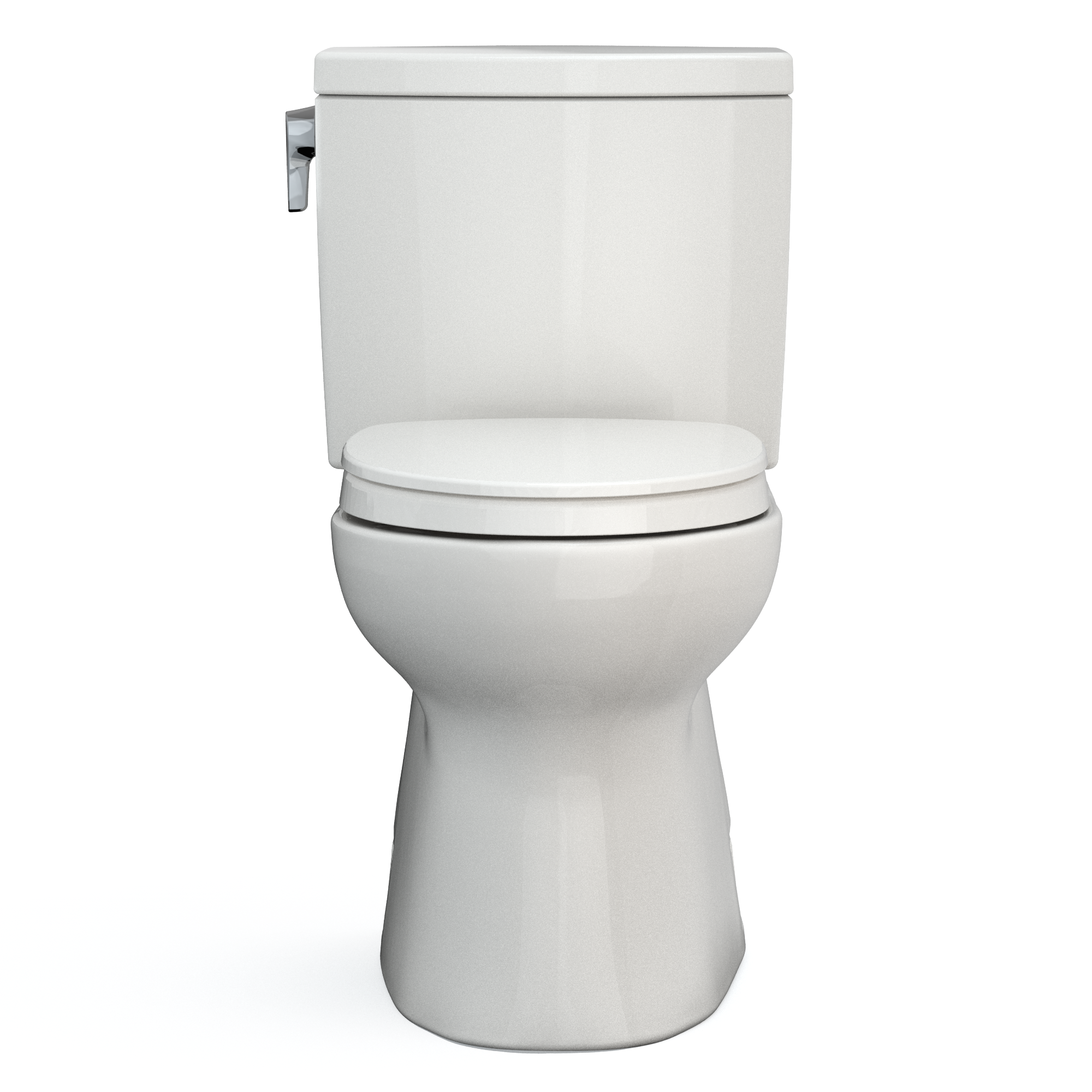TOTO Vespin II 1G Two-Piece Elongated 1.0 GPF Universal Height Toilet with CEFIONTECT and SS124 SoftClose Seat, WASHLET+ Ready, Colonia White, Vitreous China|Plastic, Colonial White, MS474124CUFG#11