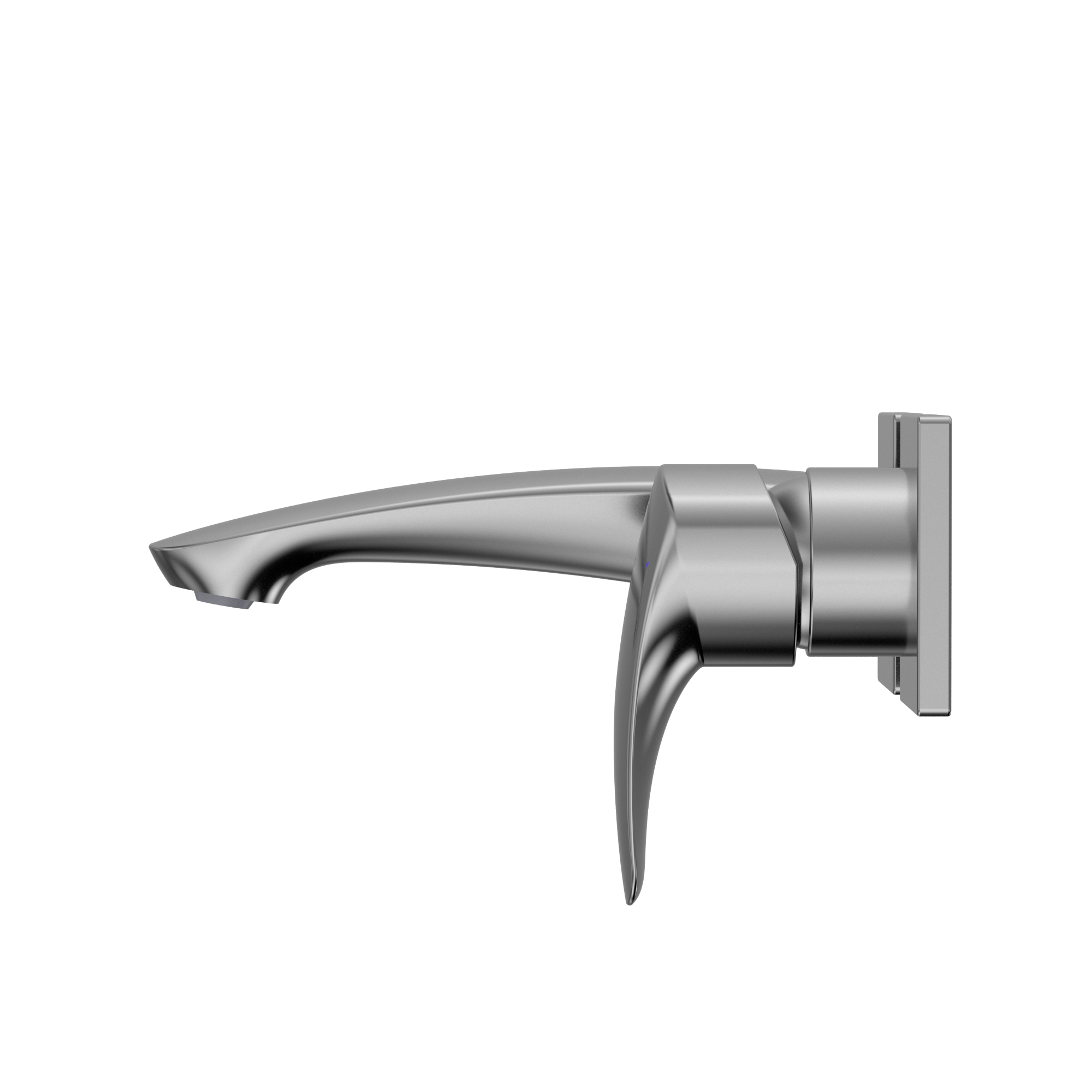 TOTO GM 1.2 GPM Wall-Mount Single-Handle Bathroom Faucet with COMFORT GLIDE Technology, Polished Chrome, Brass, TLG09307U#CP
