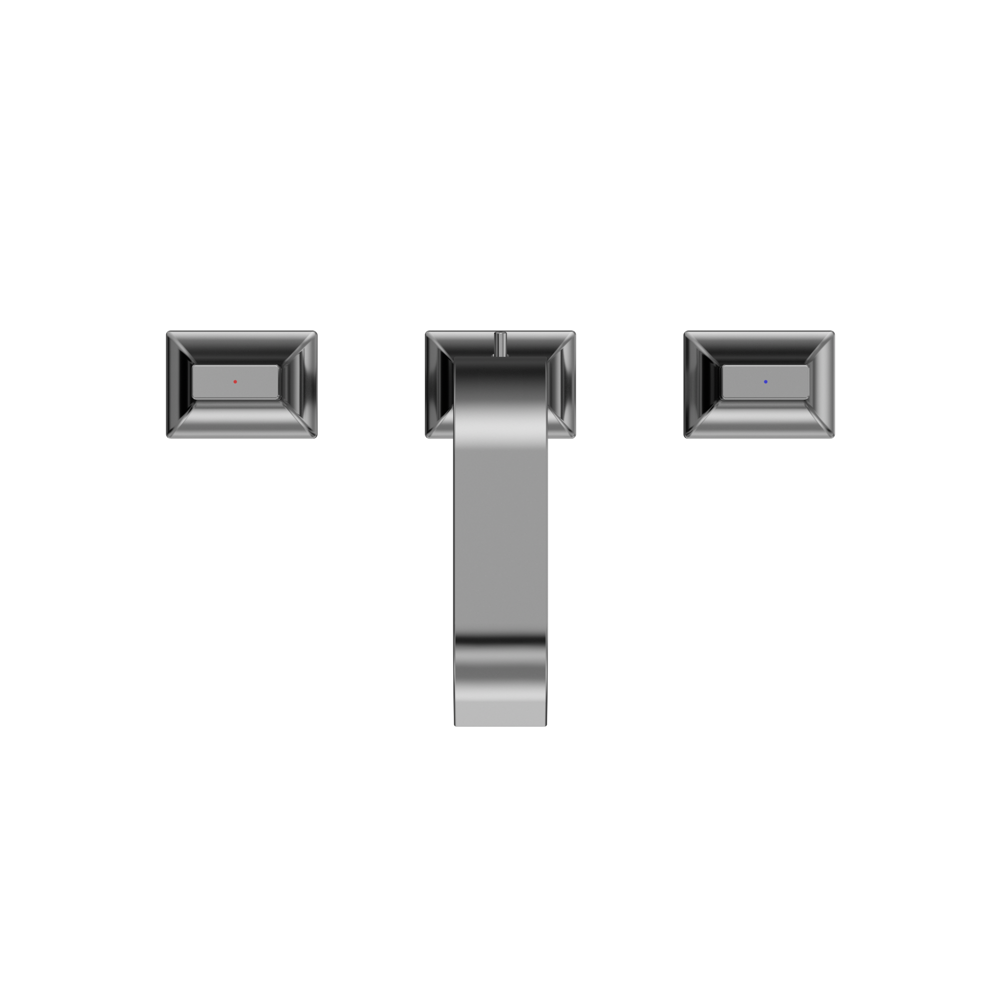 TOTO GC 1.2 GPM Two Handle Widespread Bathroom Sink Faucet, Polished Chrome, Brass, TLG08201U#CP