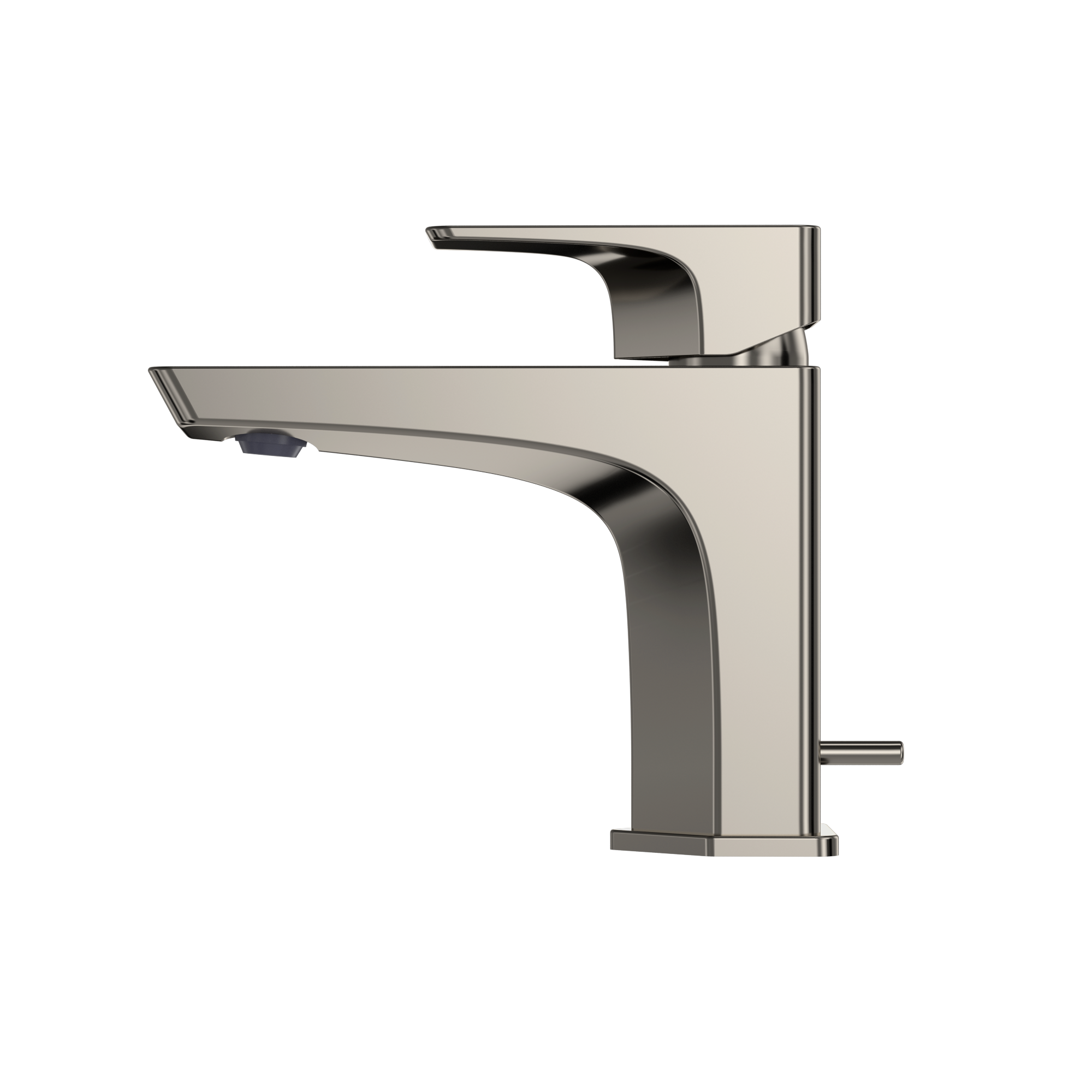 TOTO GE 1.2 GPM Single Handle Bathroom Sink Faucet with COMFORT GLIDE Technology, Polished Nickel, Brass, TLG07301U#PN