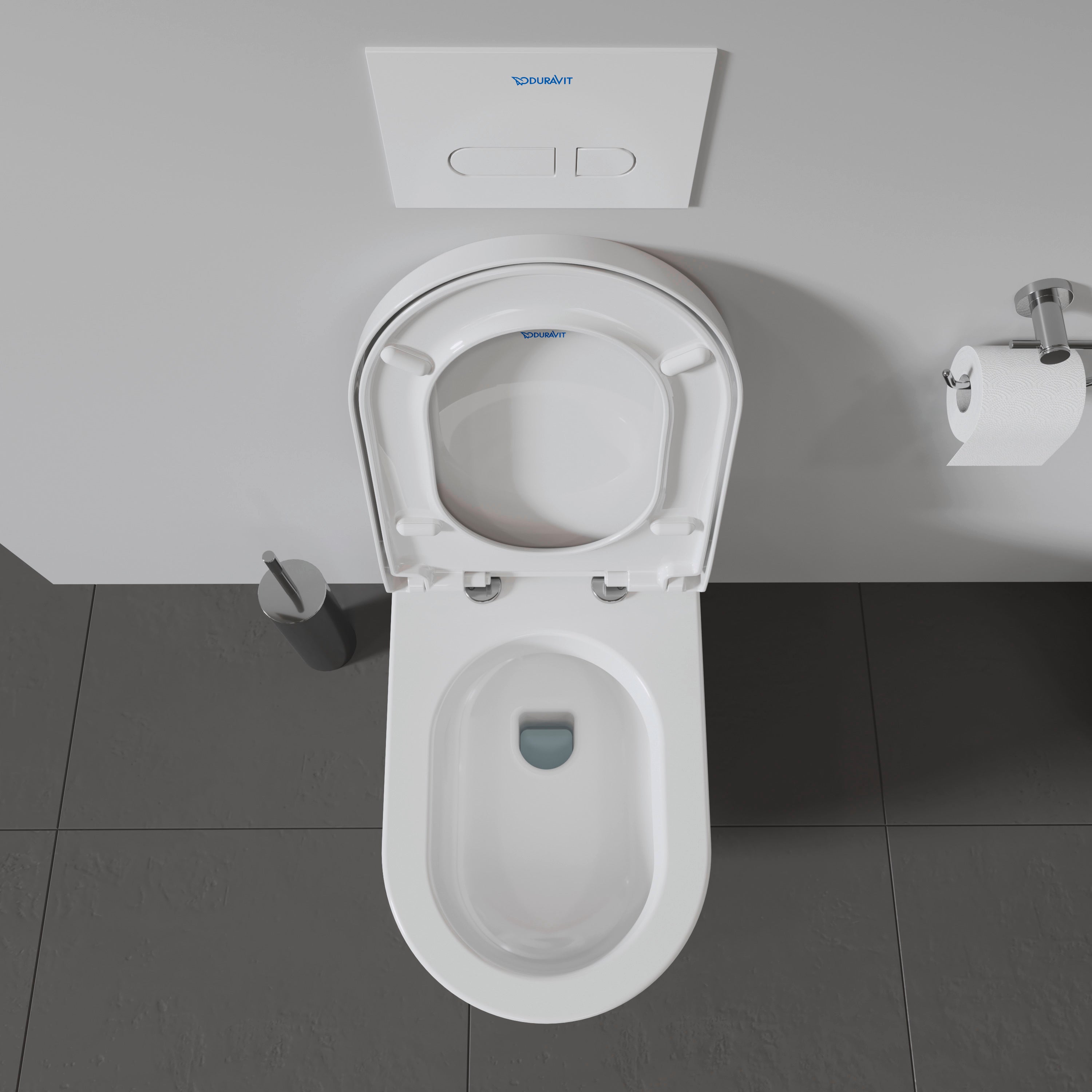 Starck 3 Elongated Slow Close Toilet Seat in White