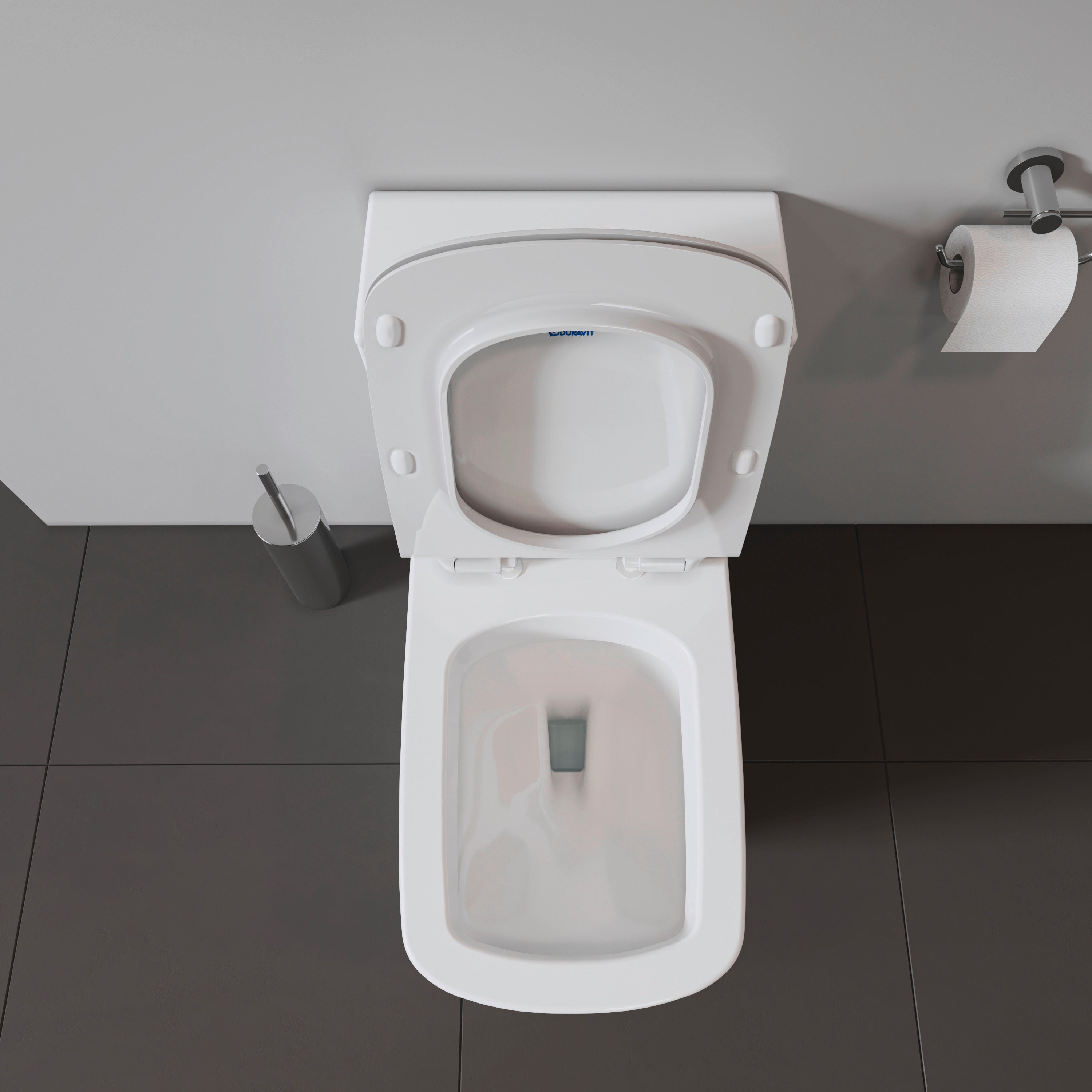 DuraStyle Elongated Slow Close Toilet Seat in White