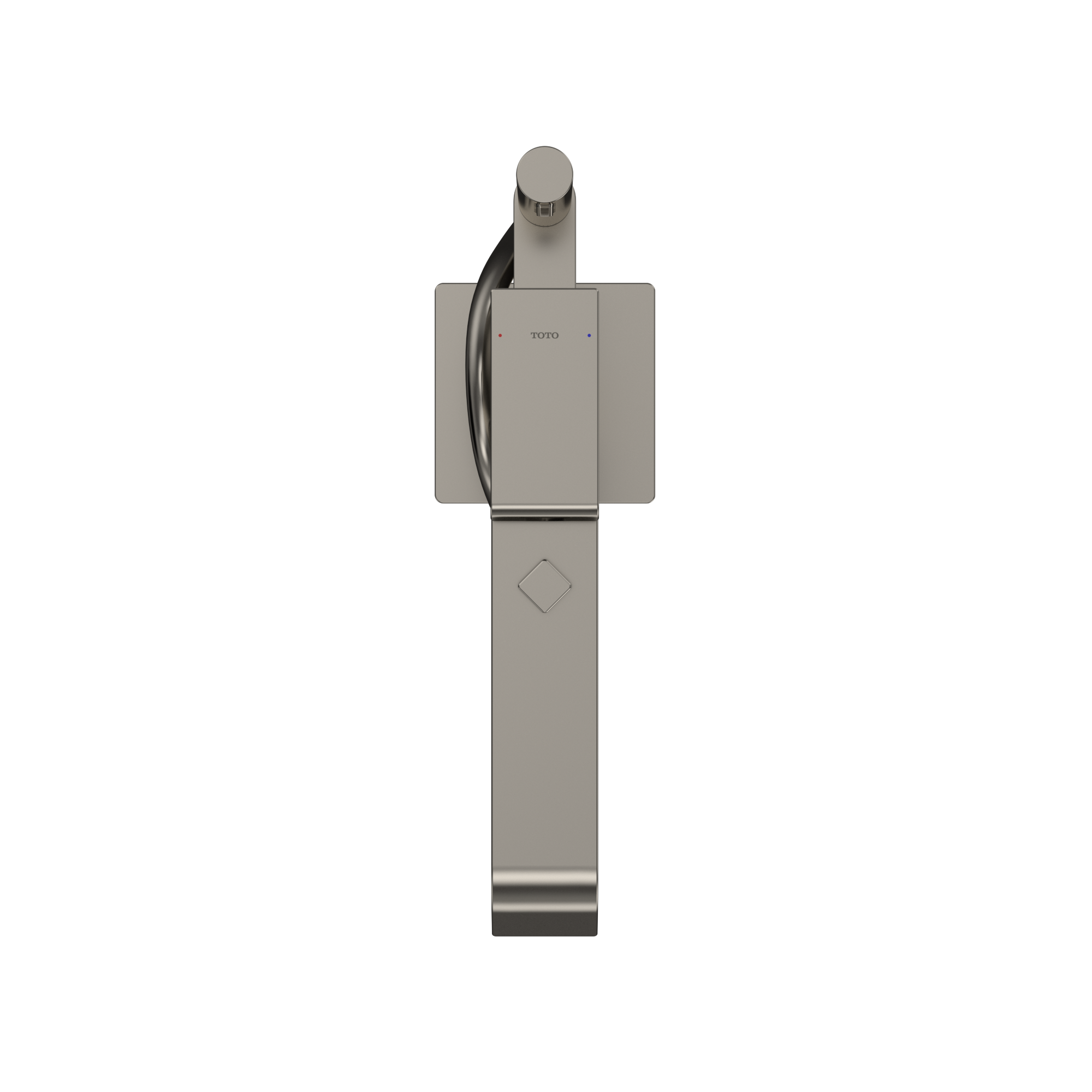 TOTO GC Single-Handle Free Standing Tub Filler with Handshower, Polished Nickel, Brass, TBG08306U#PN