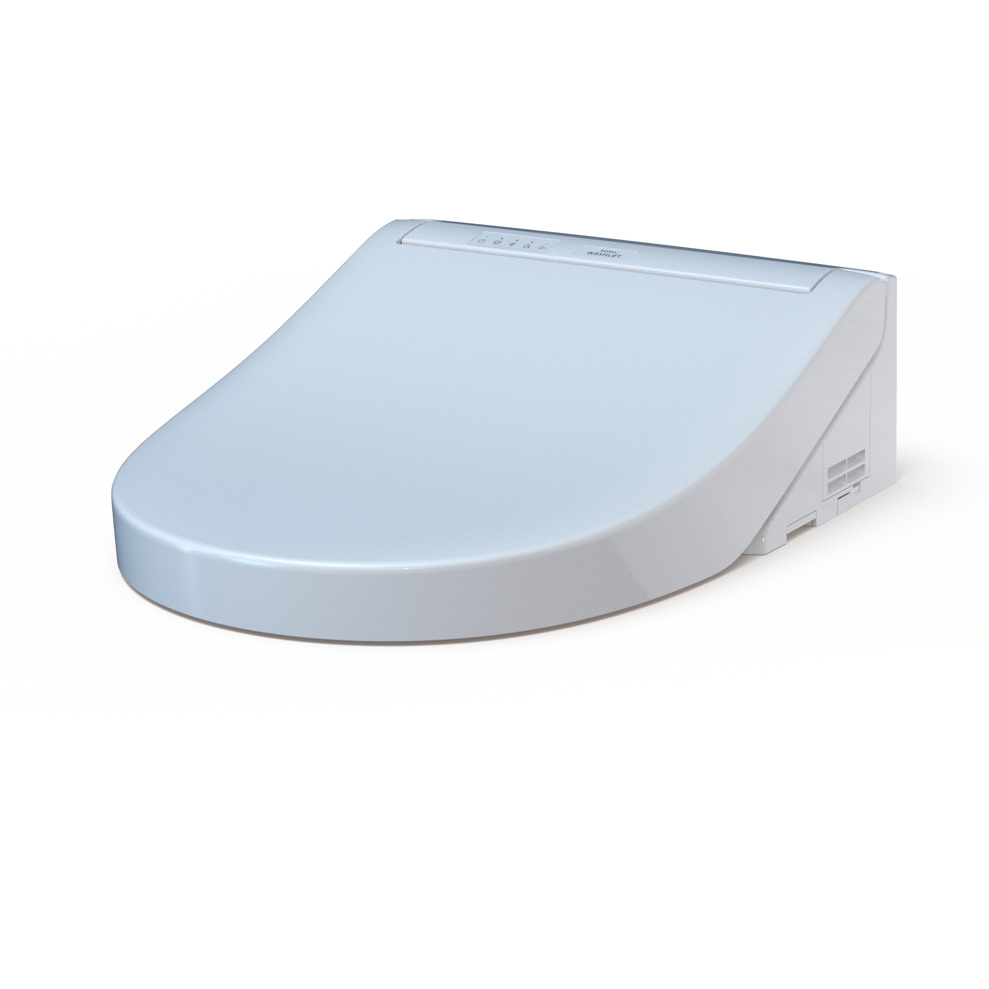 TOTO WASHLET C2 Electronic Bidet Toilet Seat with PREMIST and EWATER+ Wand Cleaning, Round, Cotton White, Plastic, SW3073#01