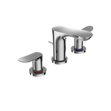 TOTO GO Series 1.2 GPM Two Handle Widespread Bathroom Sink Faucet with Drain Assembly, Polished Chrome, Brass, TLG01201U#CP