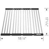 Blanco Precis Stainless Steel Foldable Drying Mat, 238483