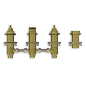 Alternate Image for TOTO Four Hole Deck-Mount Roman Tub Filler Valve -Brass, TBMV2