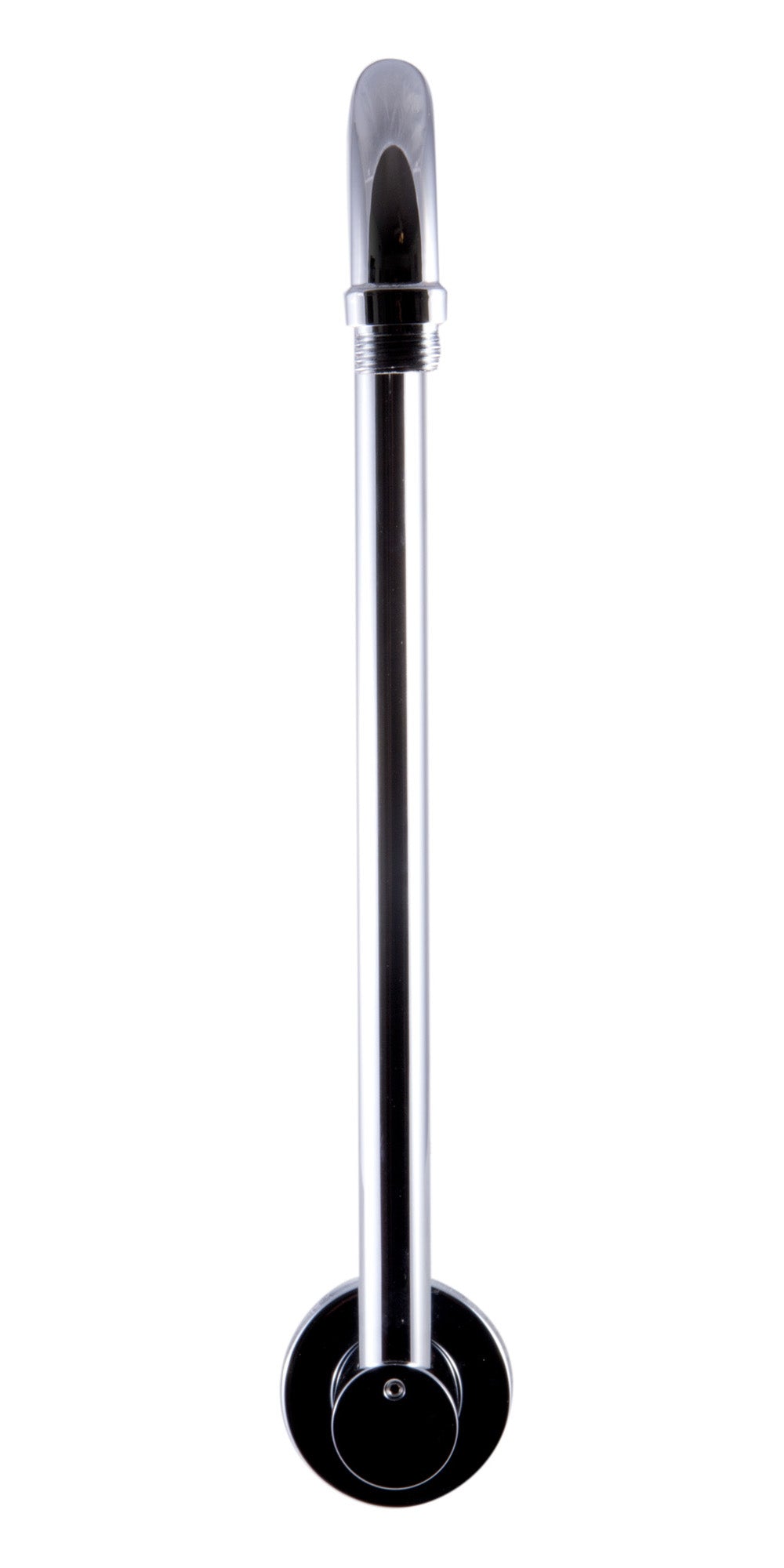 ALFI brand AB12GRW-PC Polished Chrome 12" Round Raised Wall Mounted Shower Arm, Brass