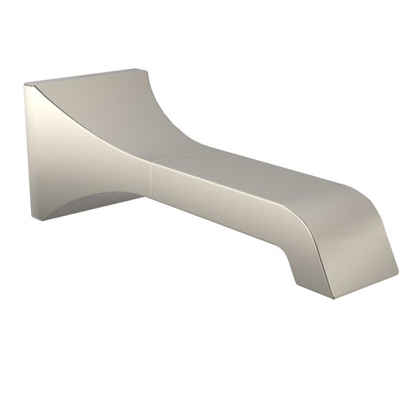 TOTO GC Wall Tub Spout, Brushed Nickel, Brass, TBG08001U#BN