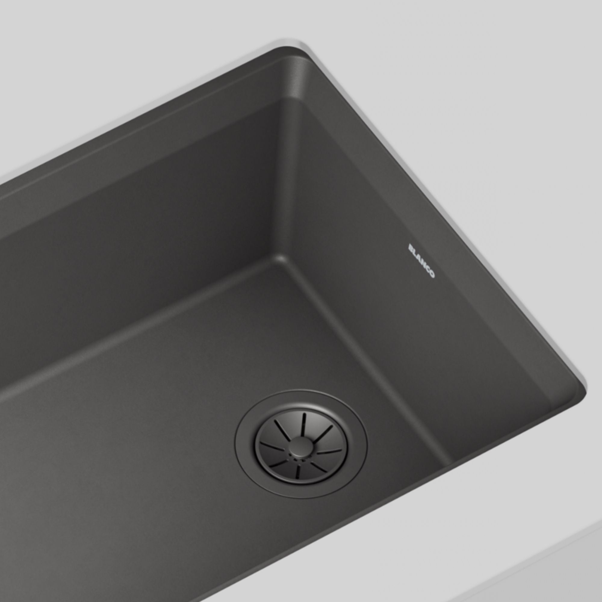 Blanco Essential Silgranit Color-Matched 3.5" Basket Strainer Drain with Turn-to-Close Design Product Image