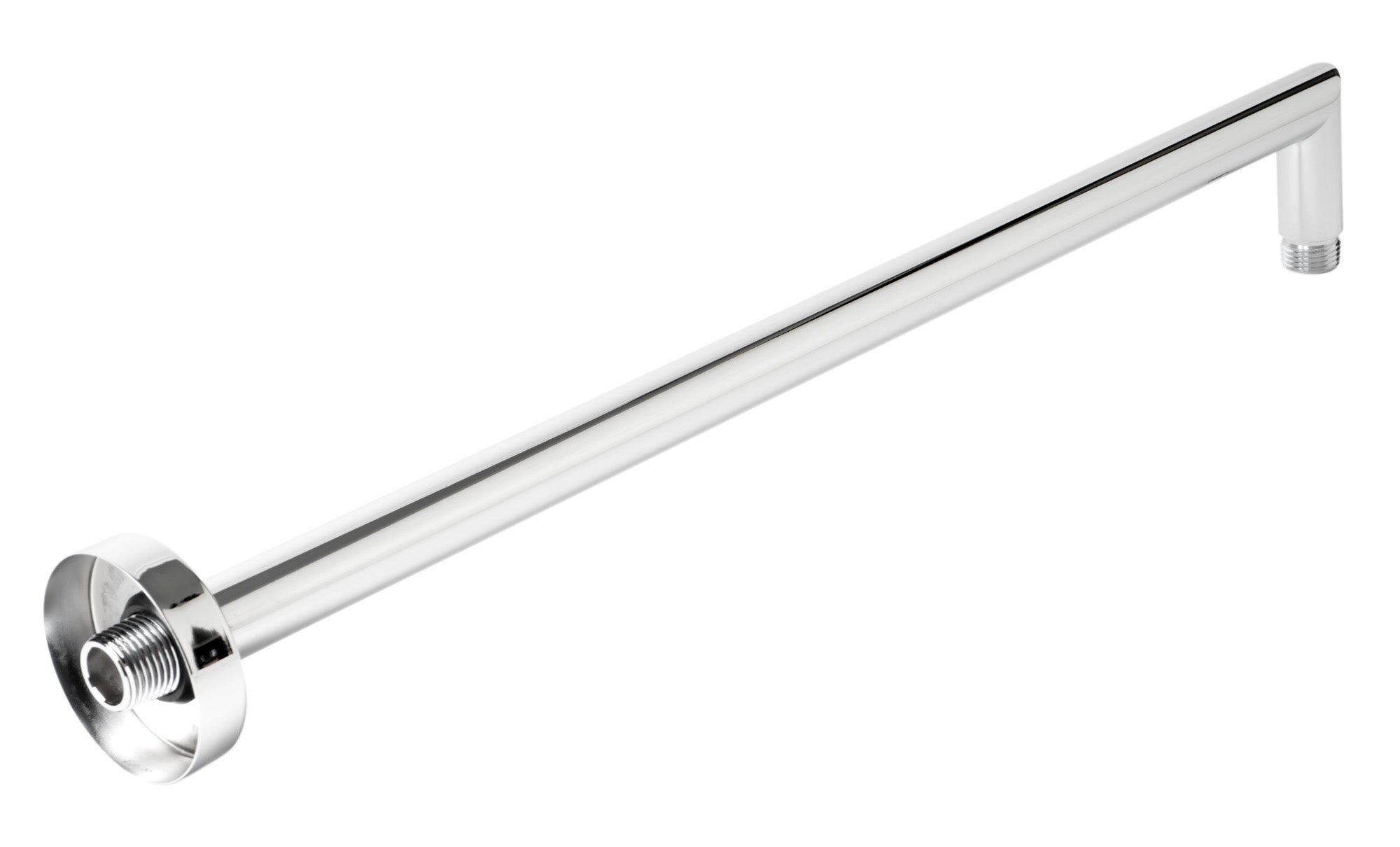 ALFI brand ABSA20R-PC Polished Chrome 20" Round Wall Shower Arm, Brass