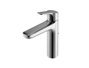 Alternate Image for TOTO GS Series 1.2 GPM Single Handle Bathroom Faucet for Semi-Vessel Sink with COMFORT GLIDE Technology and Drain Assembly, Polished Chrome, Brass, TLG03303U#CP