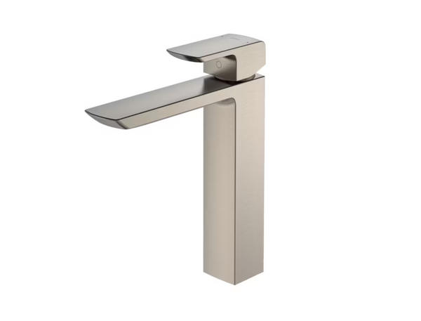 TOTO GR 1.2 GPM Single Handle Vessel Bathroom Sink Faucet with COMFORT GLIDE Technology, Brushed Nickel, Brass, TLG02307U#BN