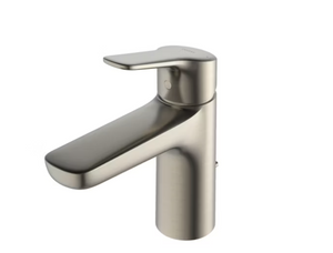 Alternate Image for TOTO GS Series 1.2 GPM Single Handle Bathroom Sink Faucet with COMFORT GLIDE Technology and Drain Assembly, Brushed Nickel, Brass, TLG03301U#BN