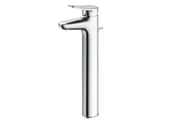 TOTO LF Series 1.2 GPM Single Handle Bathroom Faucet for Vessel Sink with Drain Assembly, Polished Chrome, TLS04306U#CP