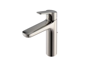 Alternate Image for TOTO GS Series 1.2 GPM Single Handle Bathroom Faucet for Semi-Vessel Sink with COMFORT GLIDE Technology and Drain Assembly, Polished Nickel, Brass, TLG03303U#PN