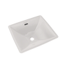 TOTO Legato Rectangular Undermount Bathroom Sink with CEFIONTECT, Colonial White, Vitreous China, LT624G#11
