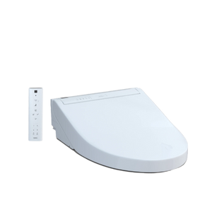Alternate Image for TOTO WASHLET C5 Electronic Bidet Toilet Seat with PREMIST and EWATER+ Wand Cleaning, Elongated, Cotton White, Plastic, SW3084#01