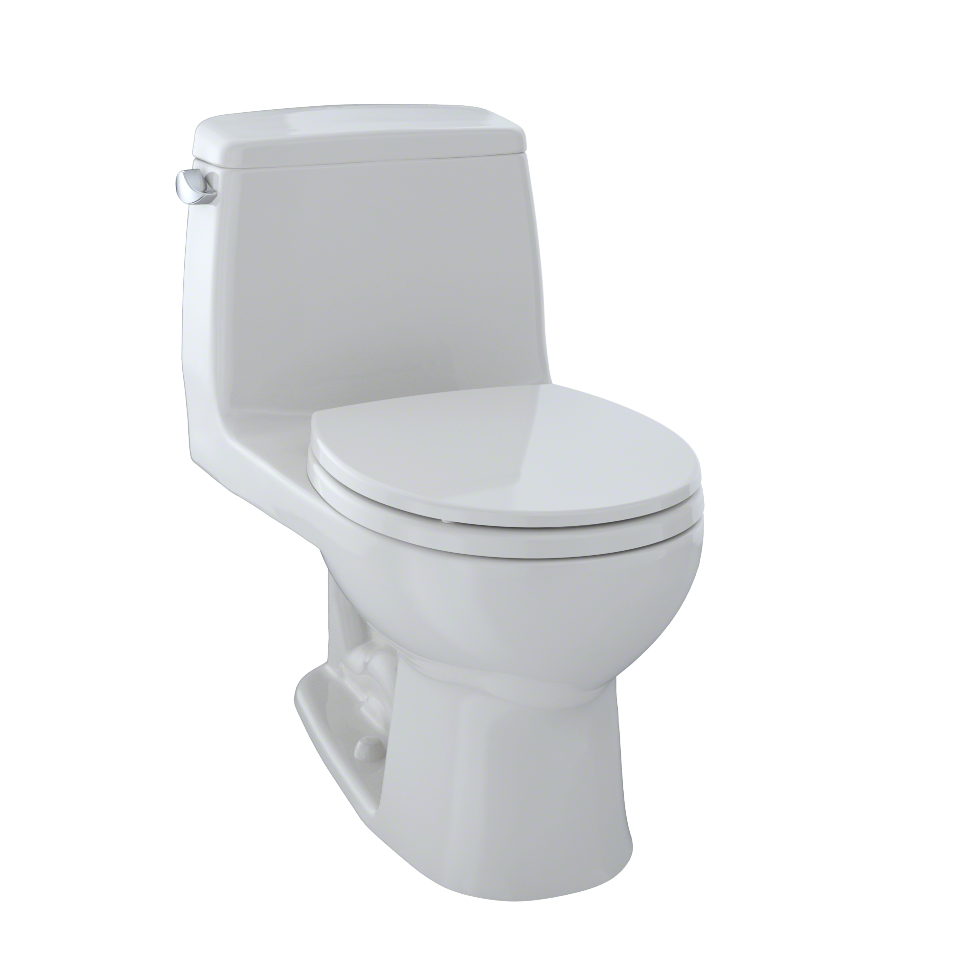 TOTO Eco UltraMax One-Piece Round Bowl 1.28 GPF Toilet, Colonial White, Vitreous China, MS853113E#11