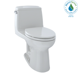 TOTO Eco UltraMax One-Piece Elongated 1.28 GPF ADA Compliant Toilet, Colonial White, Vitreous China, MS854114EL#11