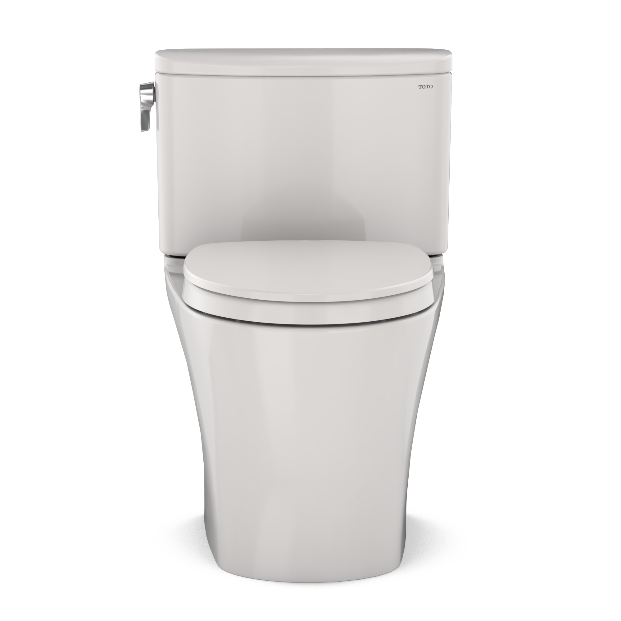 TOTO Nexus 1G Two-Piece Elongated 1.0 GPF Universal Height Toilet with CEFIONTECT and SS124 SoftClose Seat, WASHLET+ Ready, Colonial White, Vitreous China, MS442124CUFG#11