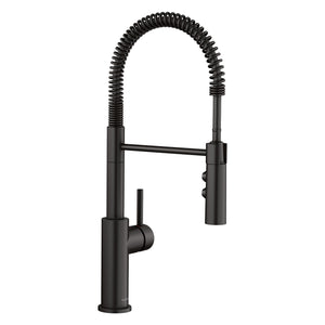 Alternate Image for Blanco Catris Semi-Pro Pull-Down Dual-Spray Kitchen Faucet, Matte Black, 1.5 GPM, Brass, 443032