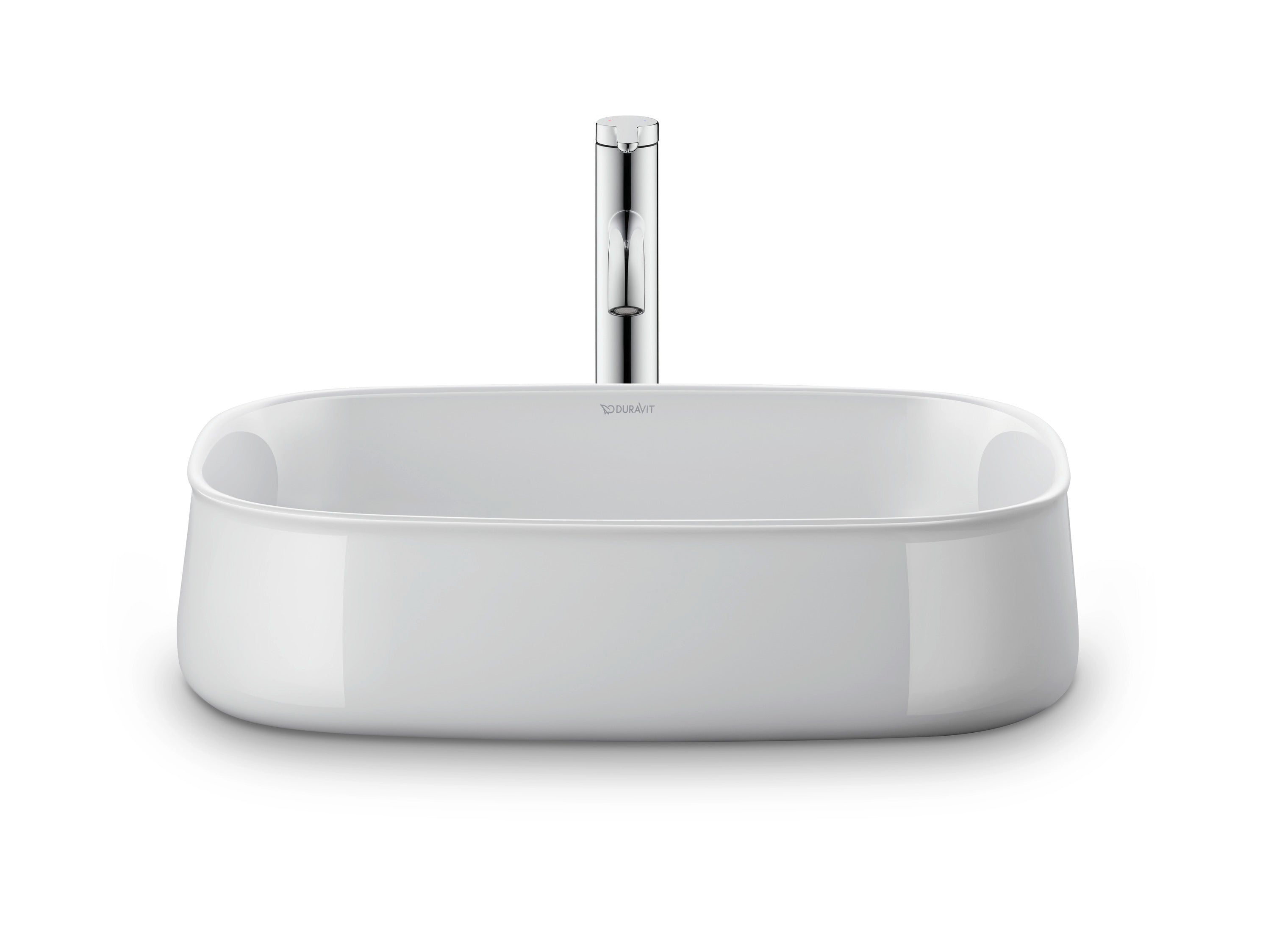 C.1 10 3/8" Single Hole Vessel Sink FaucetVessel Sink Faucet in Chrome, Drain Included