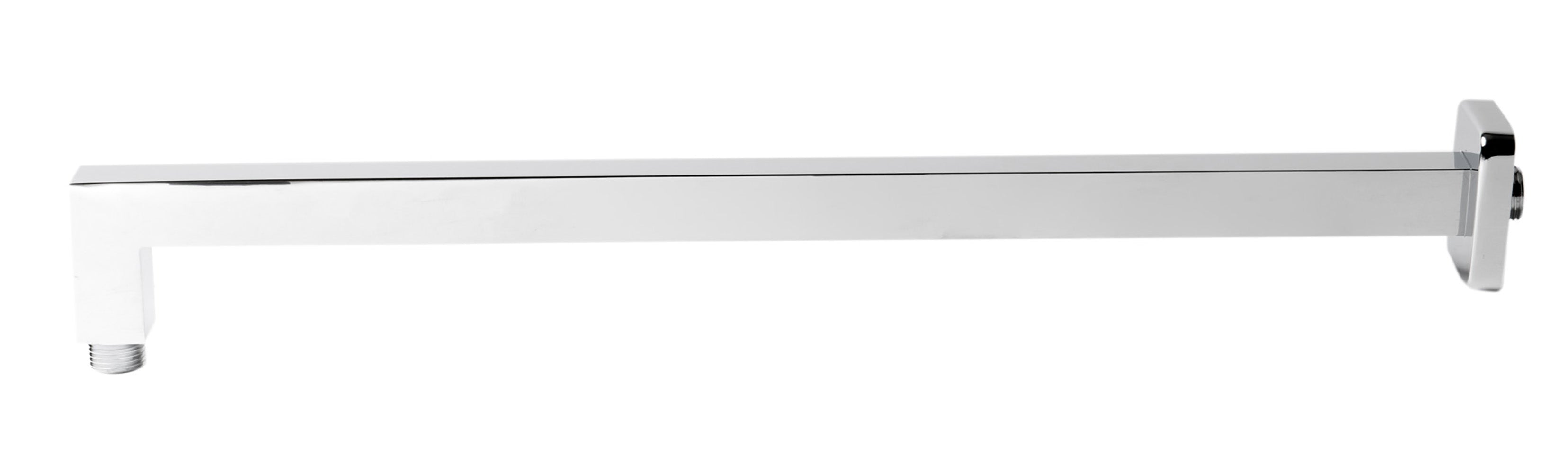 Alternative View of ALFI brand ABSA20S-PC Polished Chrome 20" Square Wall Shower Arm, Brass
