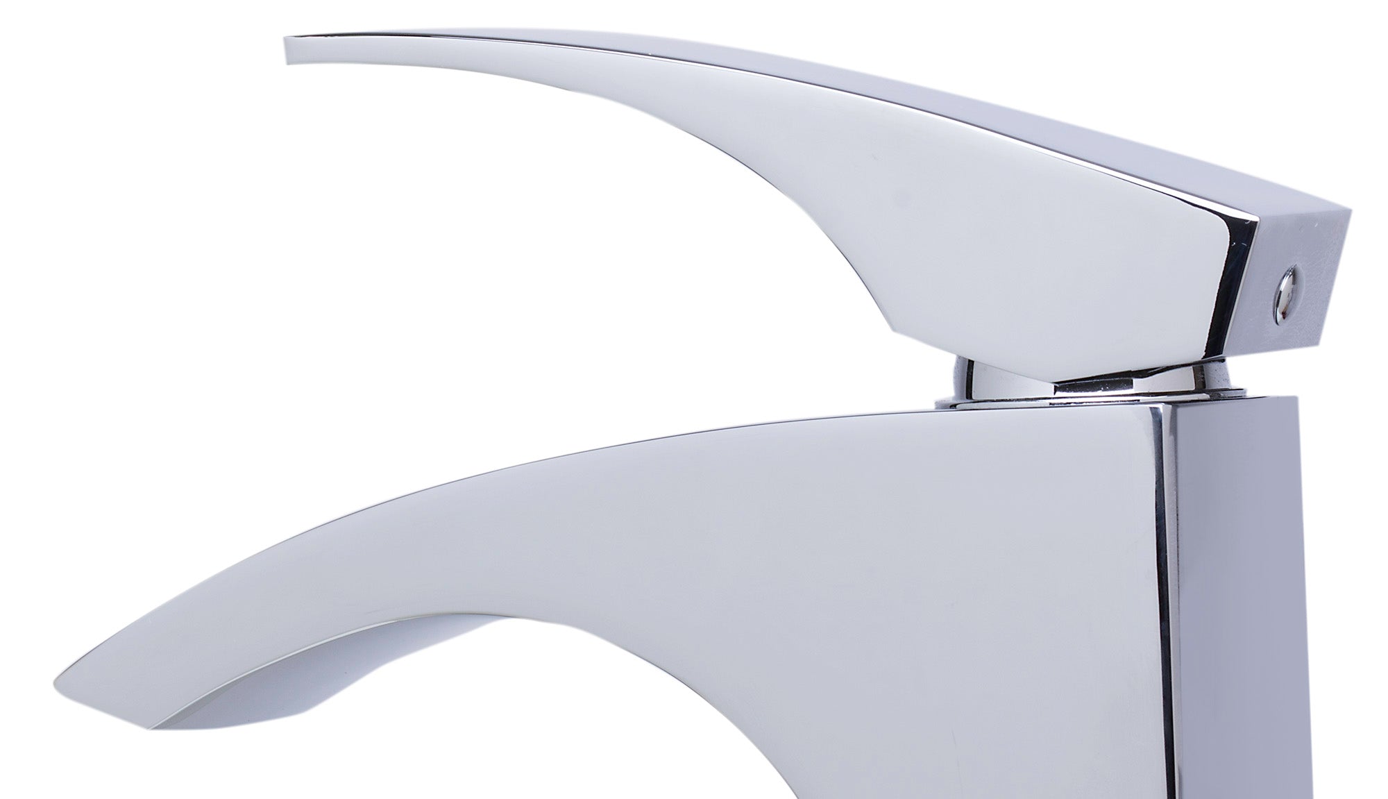 ALFI Tall Polished Chrome Single Lever Bathroom Faucet, AB1587-PC