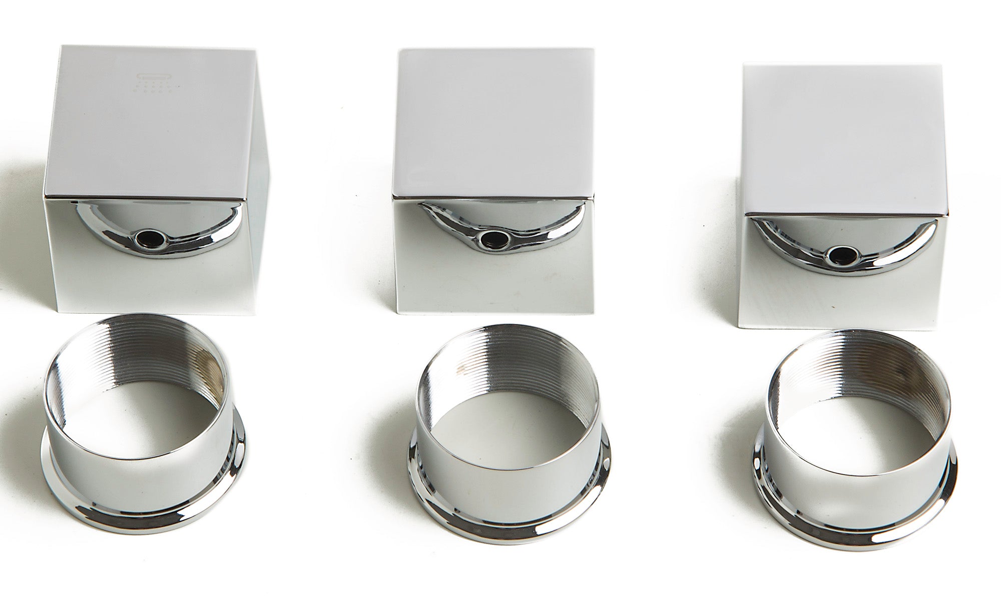 Alternative View of ALFI brand AB2901-PC Polished Chrome Concealed 4-Way Thermostatic Valve Shower Mixer /w Square Knobs, Brass